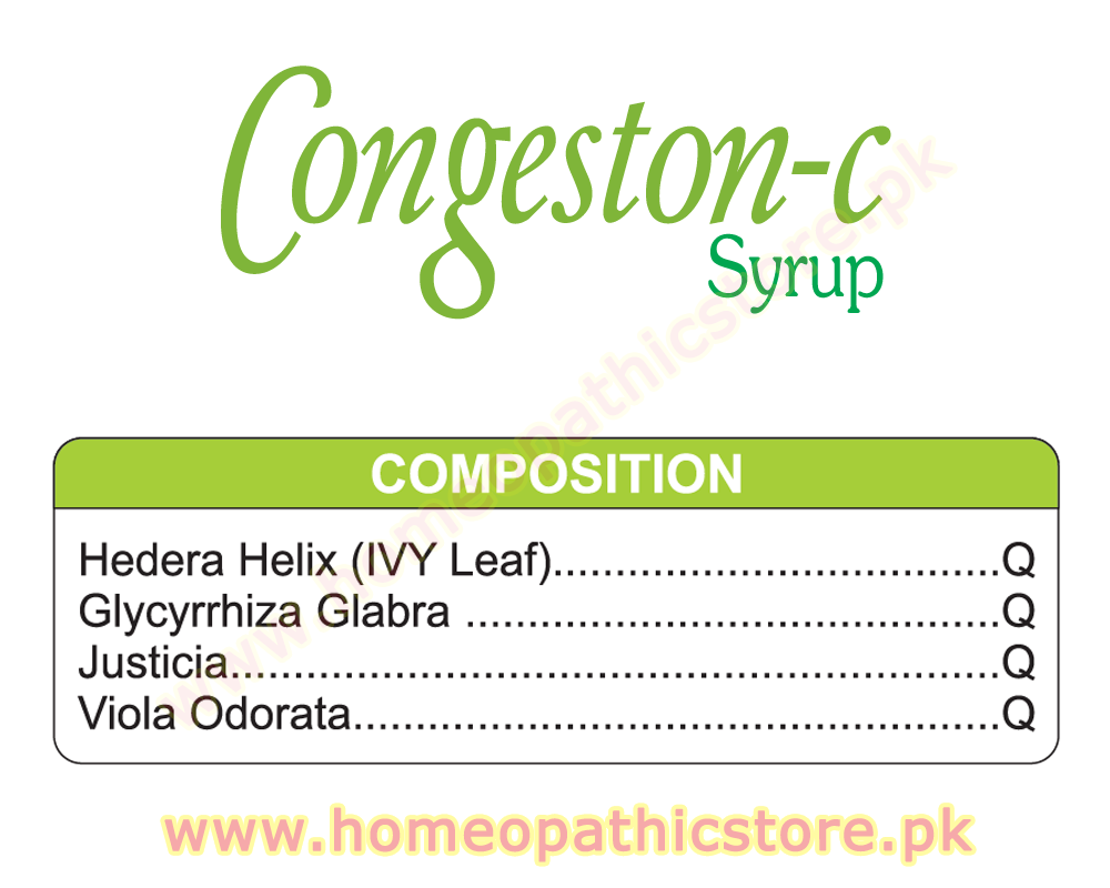 Congestion-C Syrup Composition
